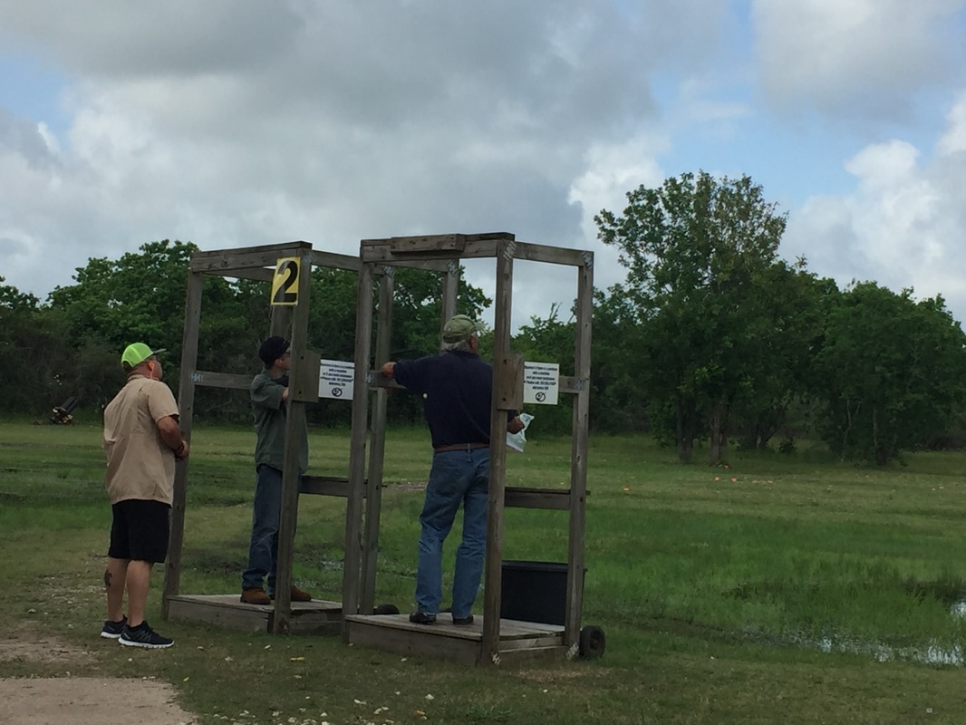 Shooting clay